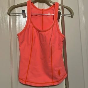 Free people movement tank with embroidered logo